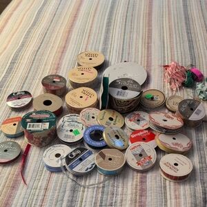 Assorted Ribbon Spools Collection